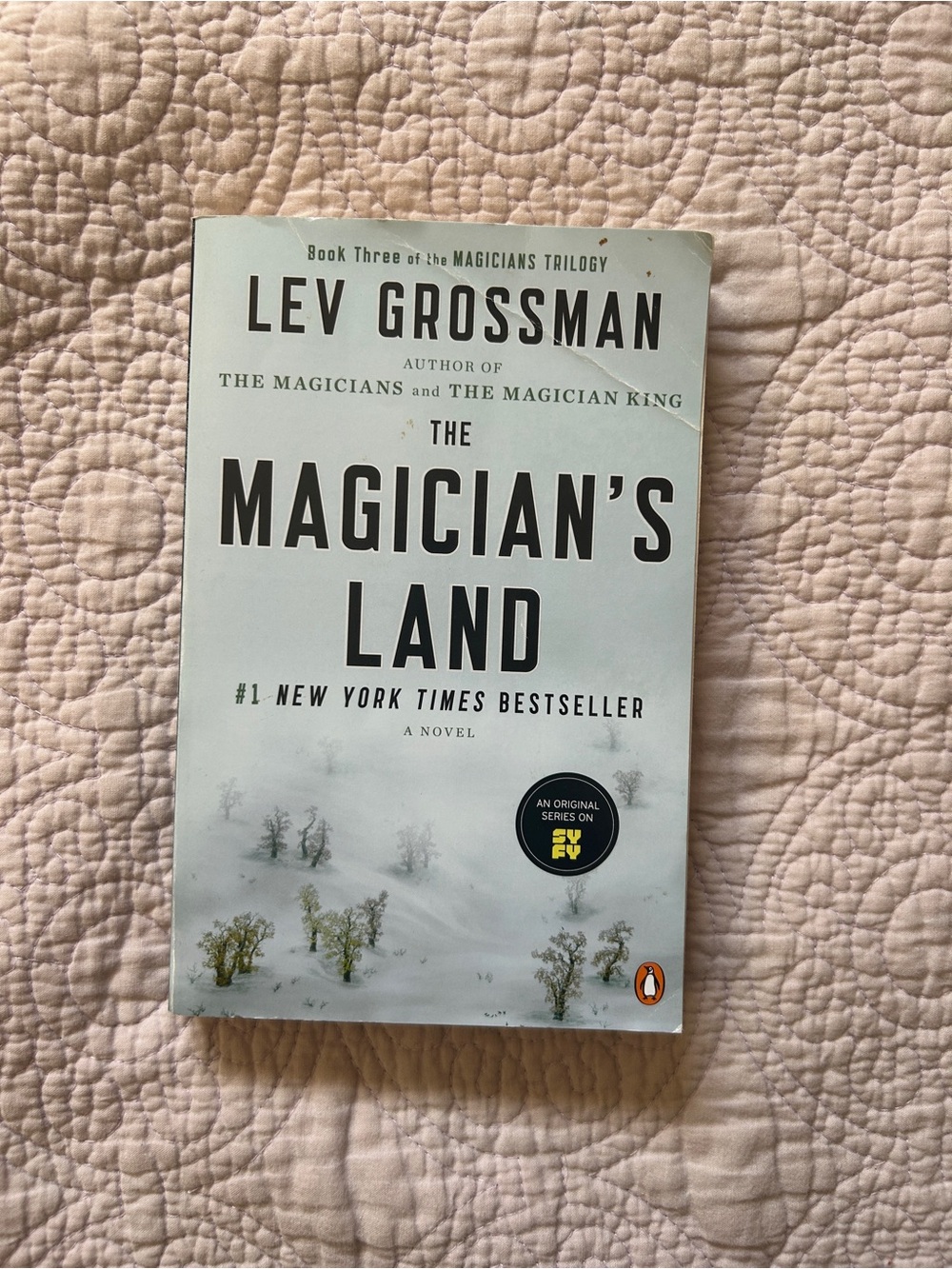 Original Penguin The Magician's Land by Lev Grossman Paperback Novel